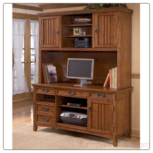 Cross Island Large Hutch Home Office Set Signature Design by Ashley Furniture