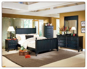 Traditional Classical Cottage Design Bedroom Set, 'Pottery' Collection by Homelegance