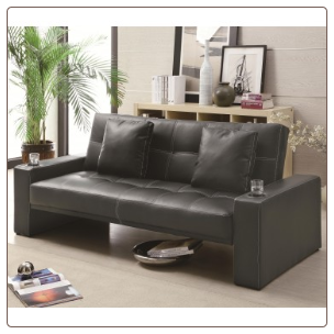 Coaster Furniture 300125 Sofa Beds Futon Styled Sofa Sleeper with Casual Furniture Style