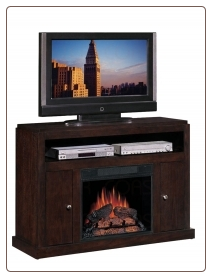 Solid Wood Electric Fireplace