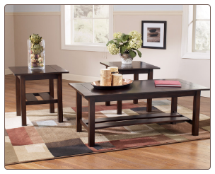 3 PC Table Set T309 Lewis Signature Design by Ashley Furniture