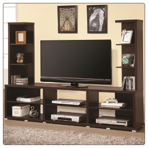 Wall Units Contemporary Entertainment Wall Unit by Coaster