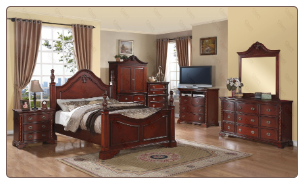 Traditional Complete Queen Bedroom Set