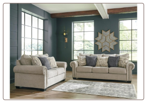 Ashley  Zarina - 3pc Living Room Set