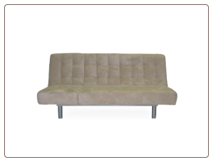 Trio Microfiber Sofa Bed - Available In 5 Different Colors