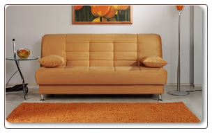 Orange Sofa Bed